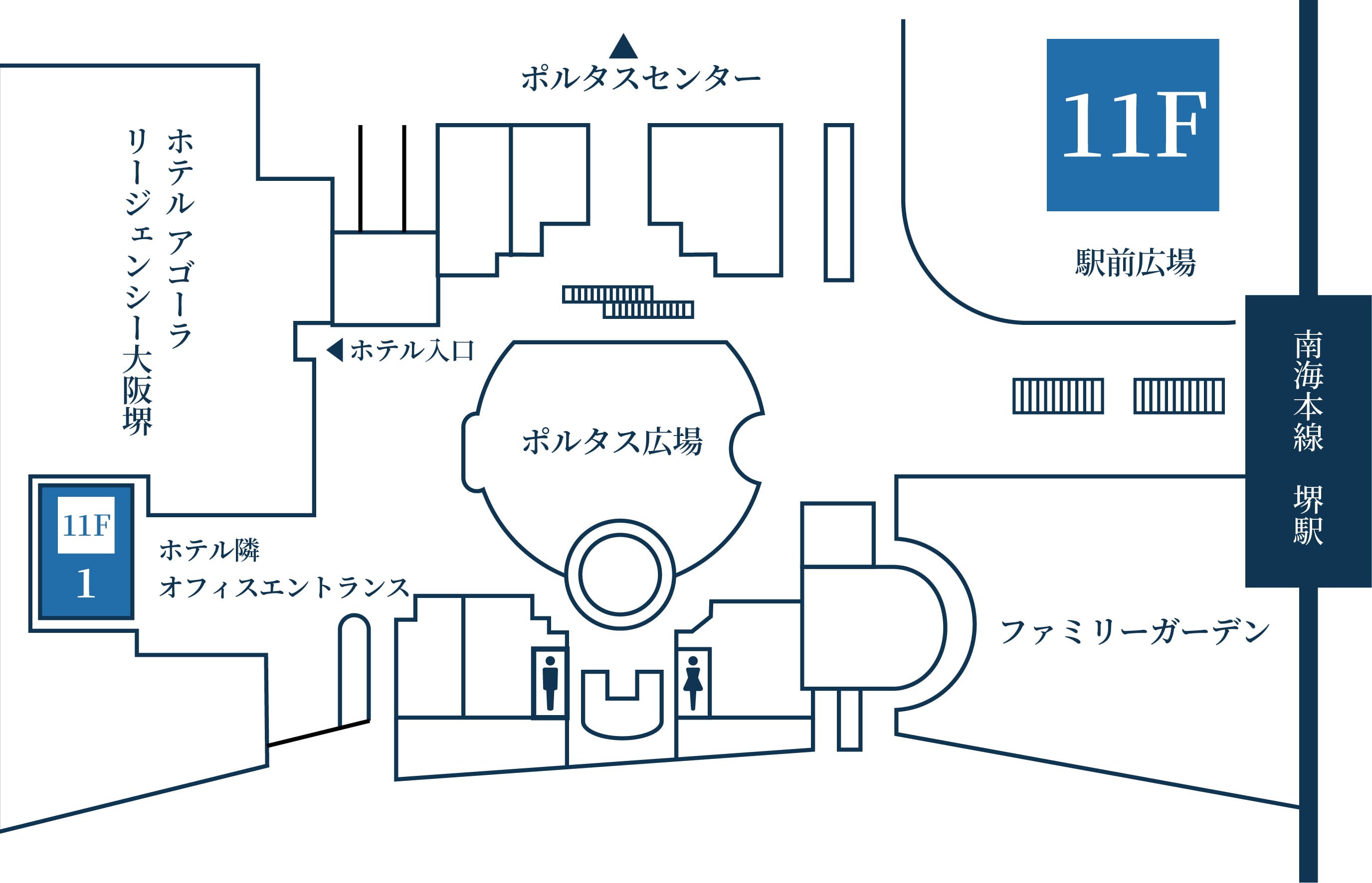 フロアマップ 11F
